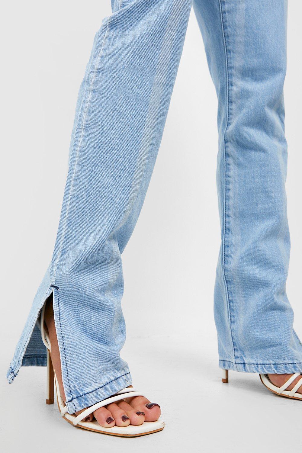 Striped trim sale jeans